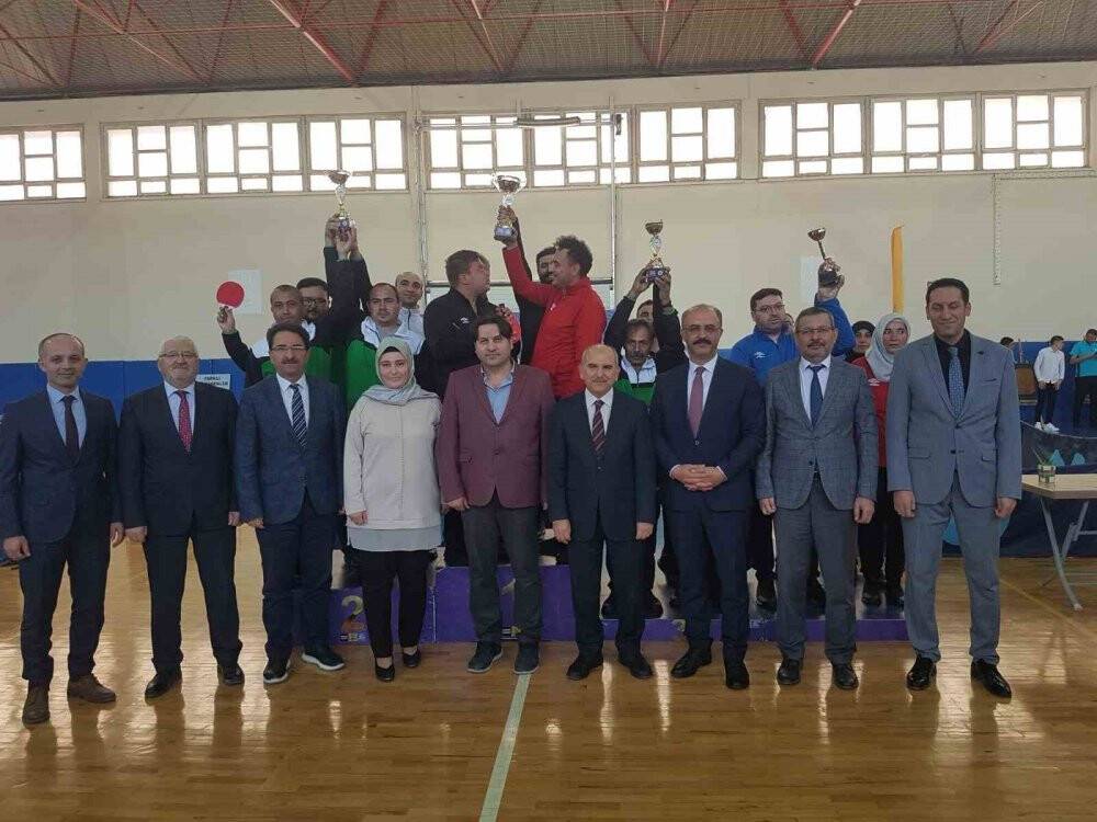 Konya'da Toplum Ruh Sağlığı Merkezlerinde tedavi görenlere turnuva