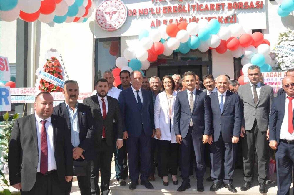 Ereğli Ticaret Borsası Aile Sağlık Merkezi’nin açılışı yapıldı