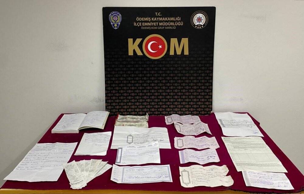 İzmir Ödemiş'te tefecilik yaptığı belirlenen kişilere operasyon: 6 gözaltı