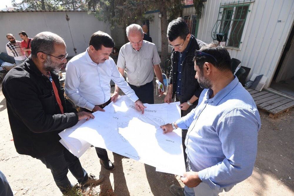 Başkan Kılca yapımı devam eden Karatay Kültür Merkezi’ni inceledi