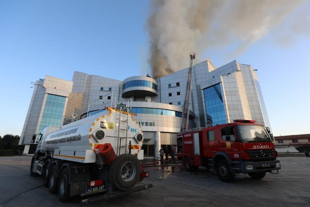 Başkan Kılca: Yangın büyümeden söndürüldü