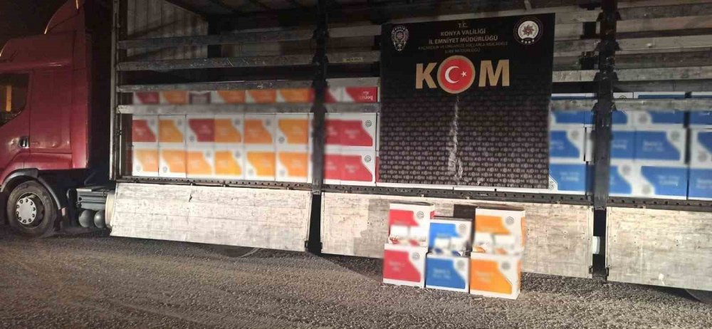 Konya Emniyeti kaçakçılara göz açtırmadı: 3 gözaltı