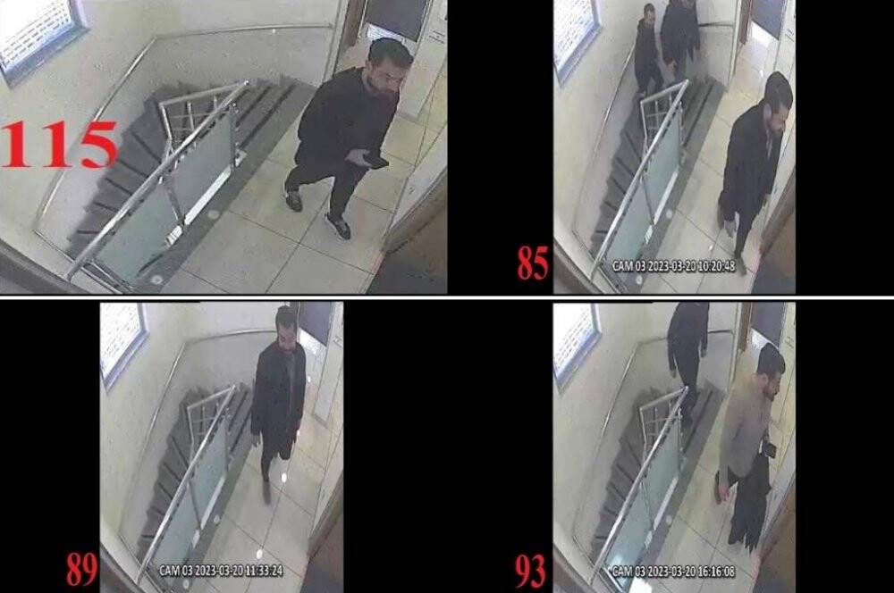 Yıllık yüzde 380 dolar getirisi için Seçil Erzan’ın odasına girerken görüntülendiler