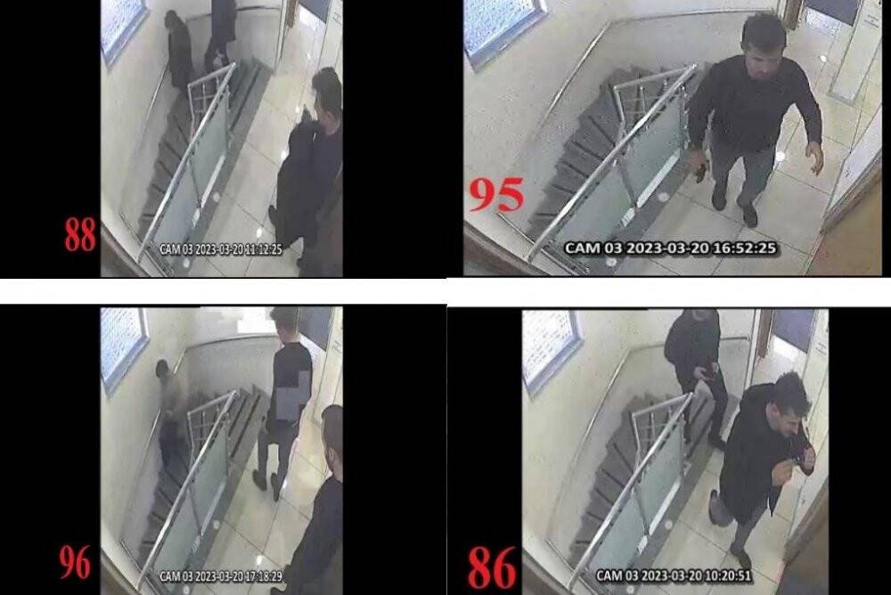 Yıllık yüzde 380 dolar getirisi için Seçil Erzan’ın odasına girerken görüntülendiler