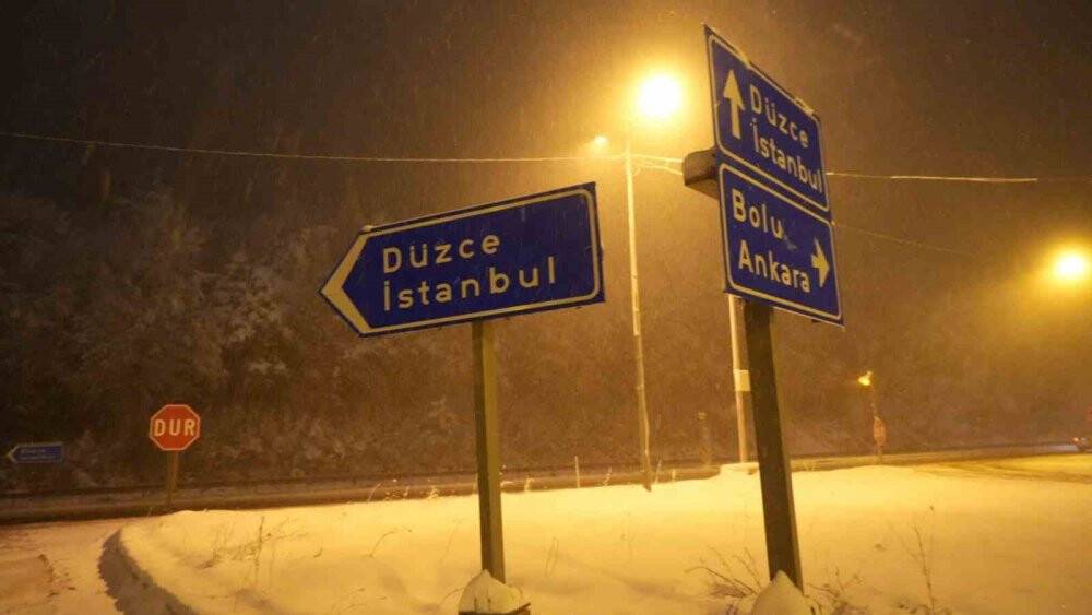 Kar kalınlığı 10 santimetreye ulaştı