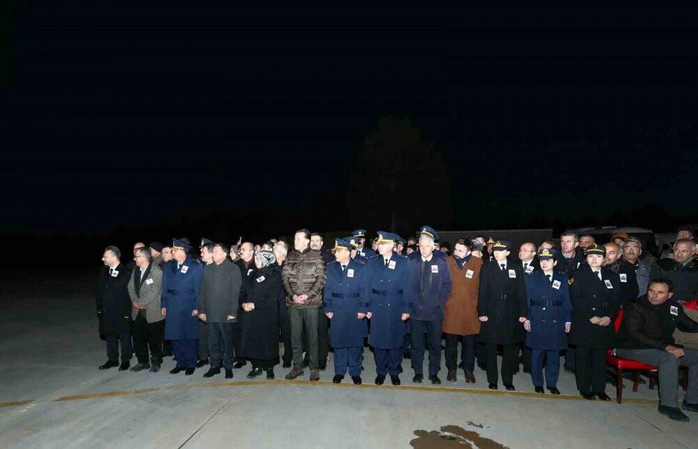 Şehit Muhammed Tunahan Evcin’in naaşı Eskişehir’e getirildi