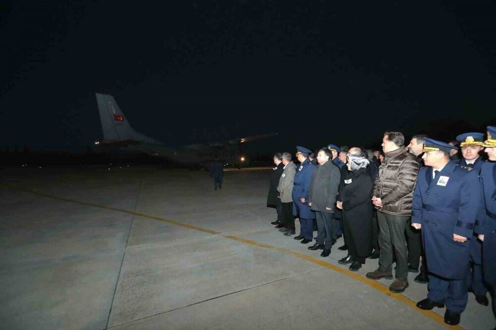 Şehit Muhammed Tunahan Evcin’in naaşı Eskişehir’e getirildi