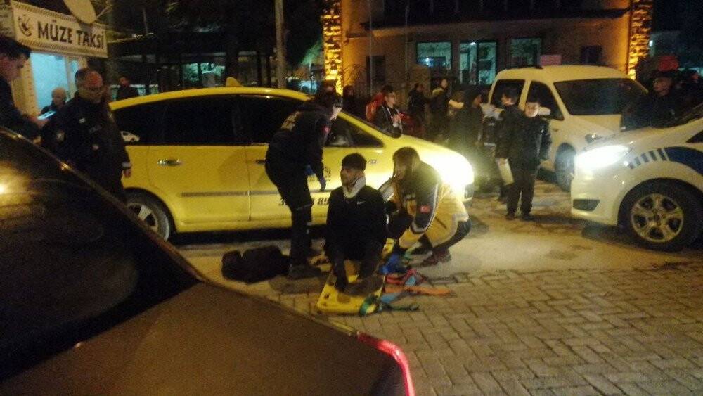 Otomobil ile motosiklet kafa kafaya çarpıştı: 1 yaralı