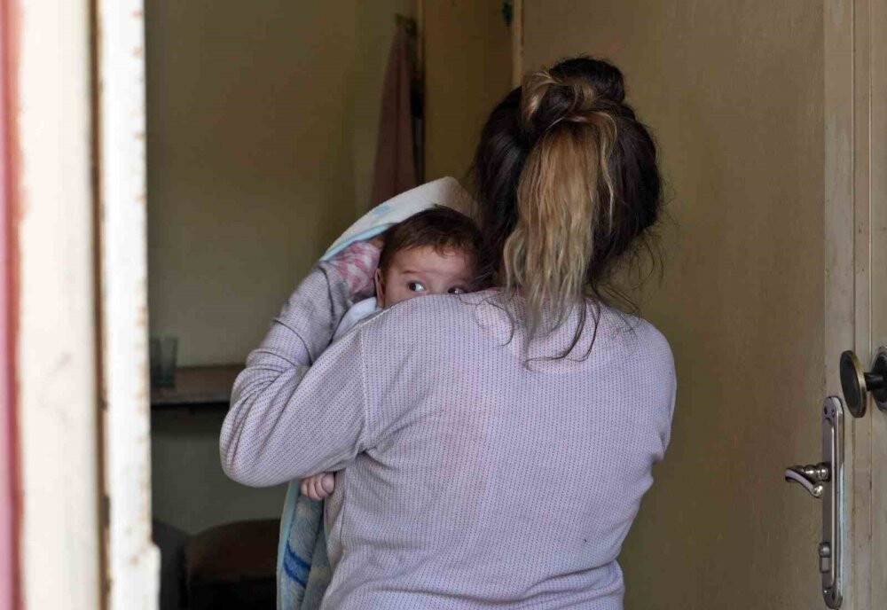 2 aylık ‘Can’ bebek alevler arasında kaldı