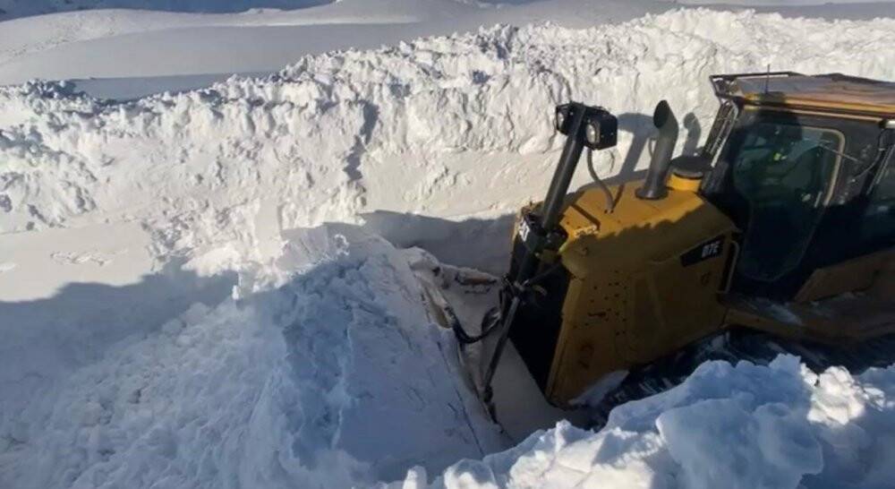 Kar kalınlığı 3 metreyi geçti