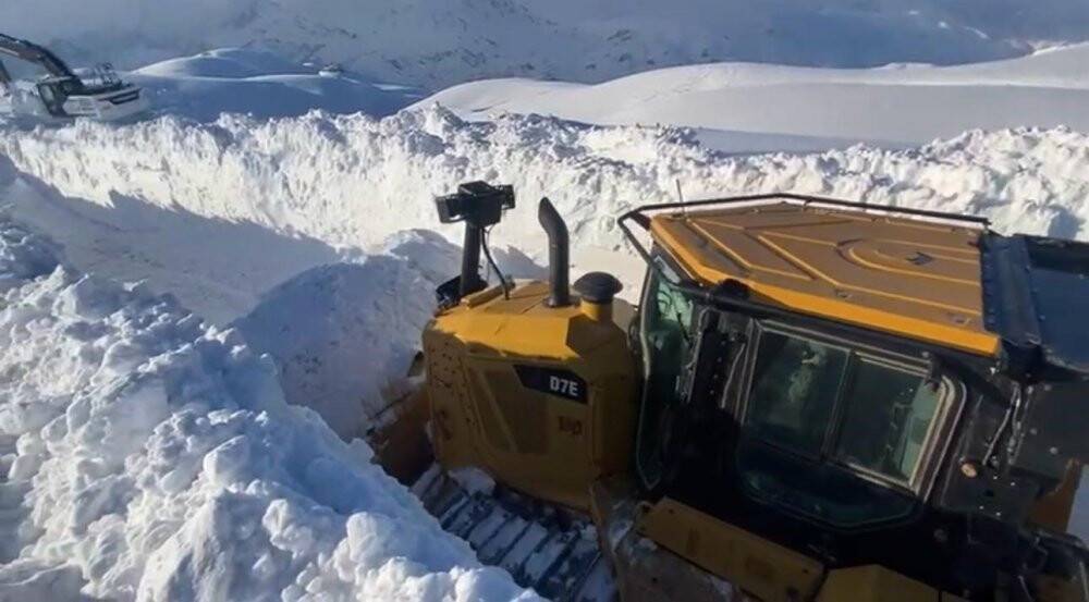 Kar kalınlığı 3 metreyi geçti