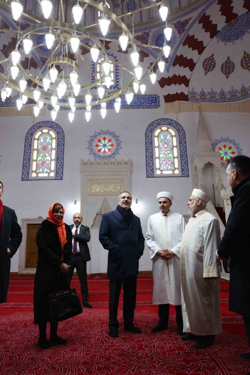 Fidan, Bulgaristan’da Kadı Seyfullah Efendi Camii’ni ziyaret etti
