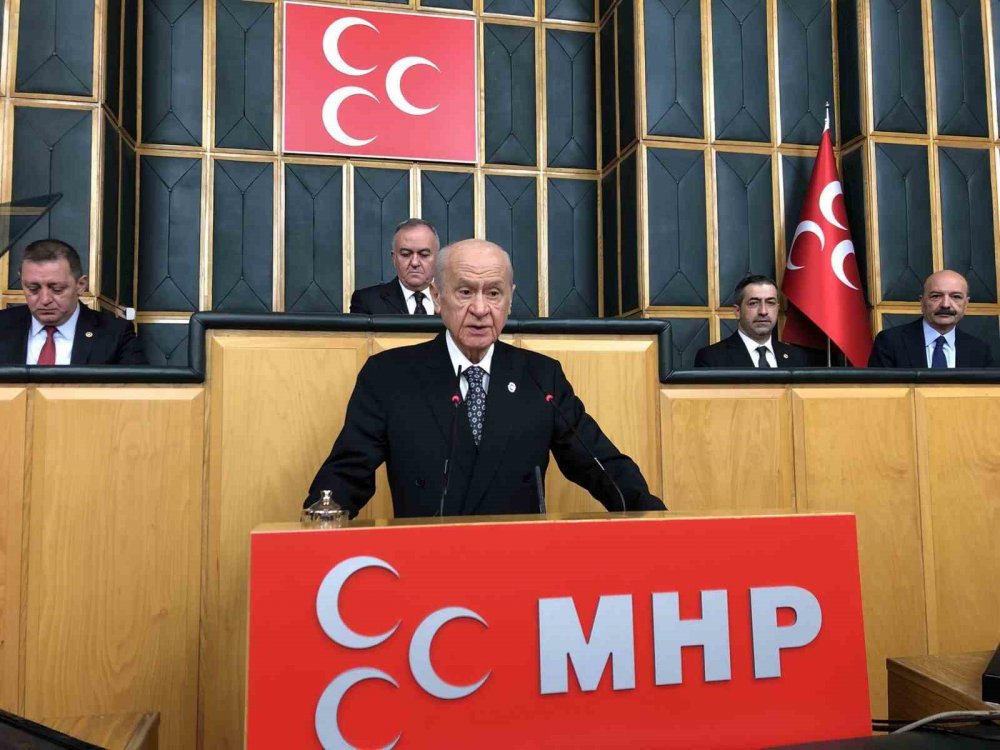 MHP Genel Başkanı Bahçeli'den Özgür özel ve Davutoğlu'na tepki