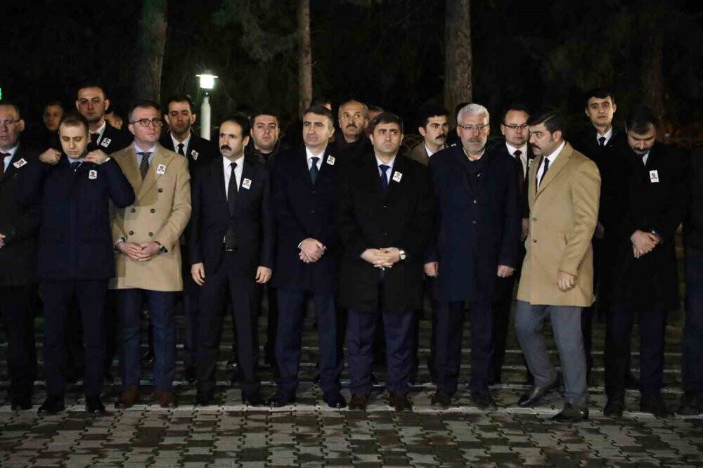 Evinde ölü bulunan Kaymakam Coşkun için tören düzenlendi