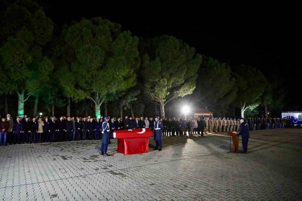 Evinde ölü bulunan Kaymakam Coşkun için tören düzenlendi