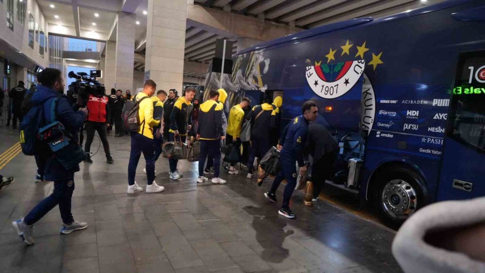 Fenerbahçe, kupa maçı için Gaziantep’te