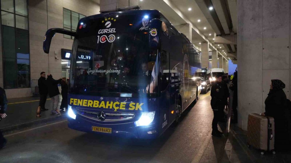 Fenerbahçe, kupa maçı için Gaziantep’te