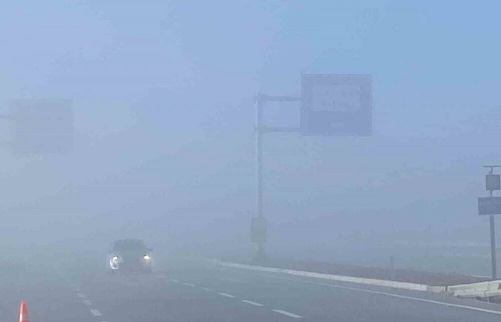 Kulu'da meydana gelen yoğun sis kazalara neden oldu