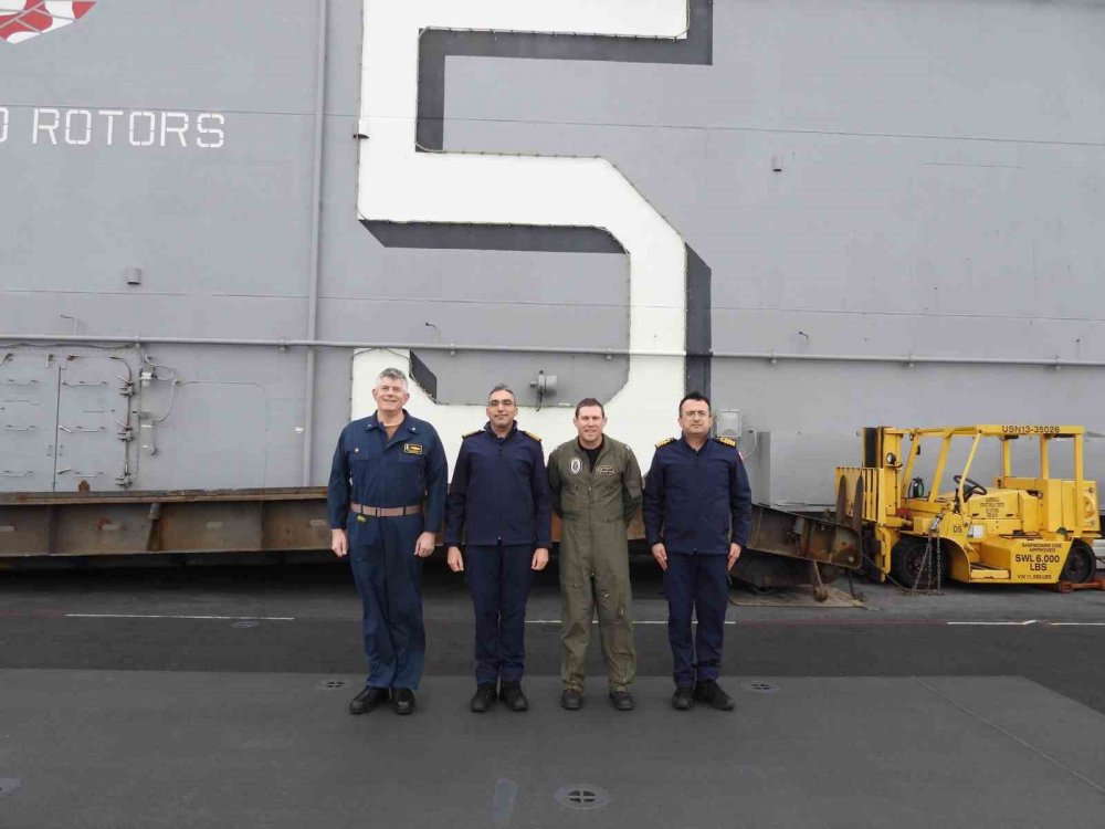 MSB: “Türk ve ABD Deniz Kuvvetleri Doğu Akdeniz’de ortak geçiş eğitimleri yaptı”
