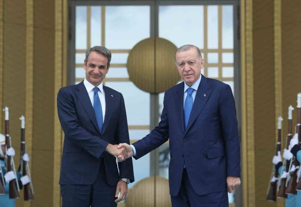 Yunanistan Başbakanı Miçotakis Ankara'da