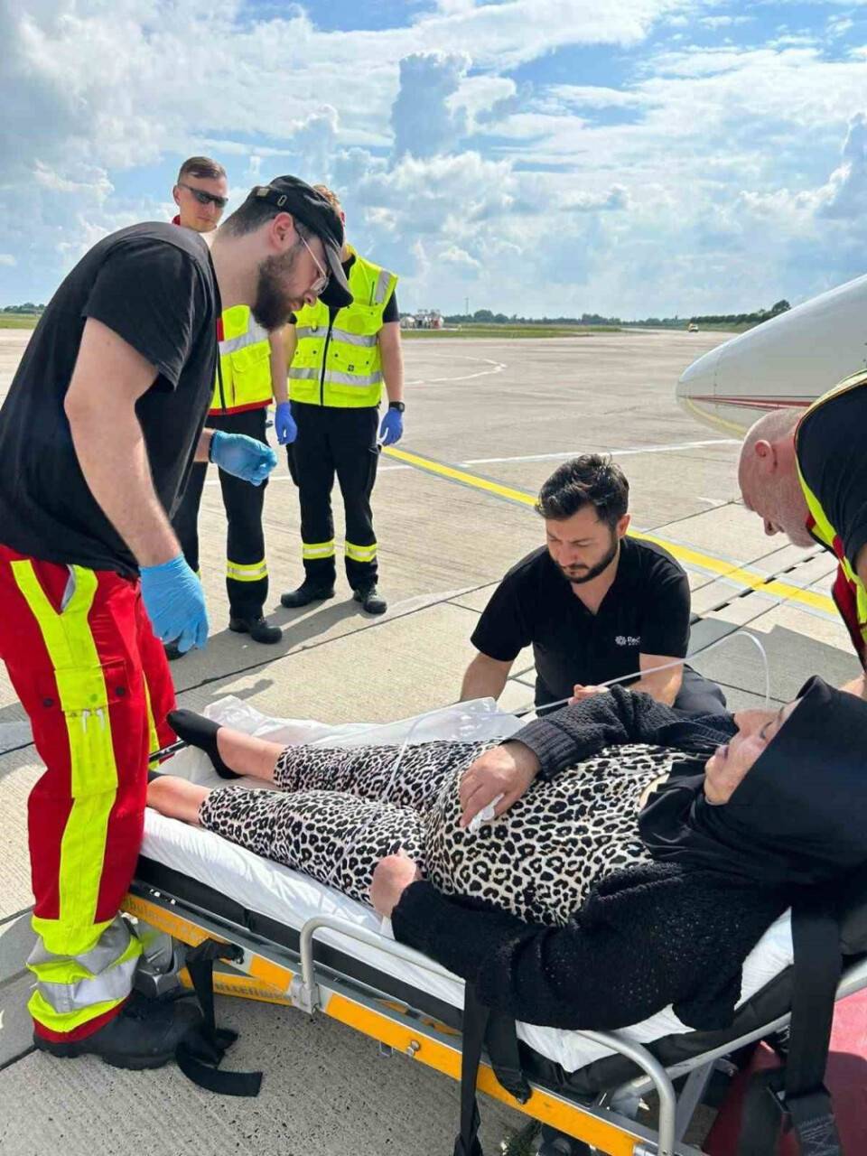 Almanların 1 ay ömür biçtiği kadın tedavi için Türkiye’ye gönderildi