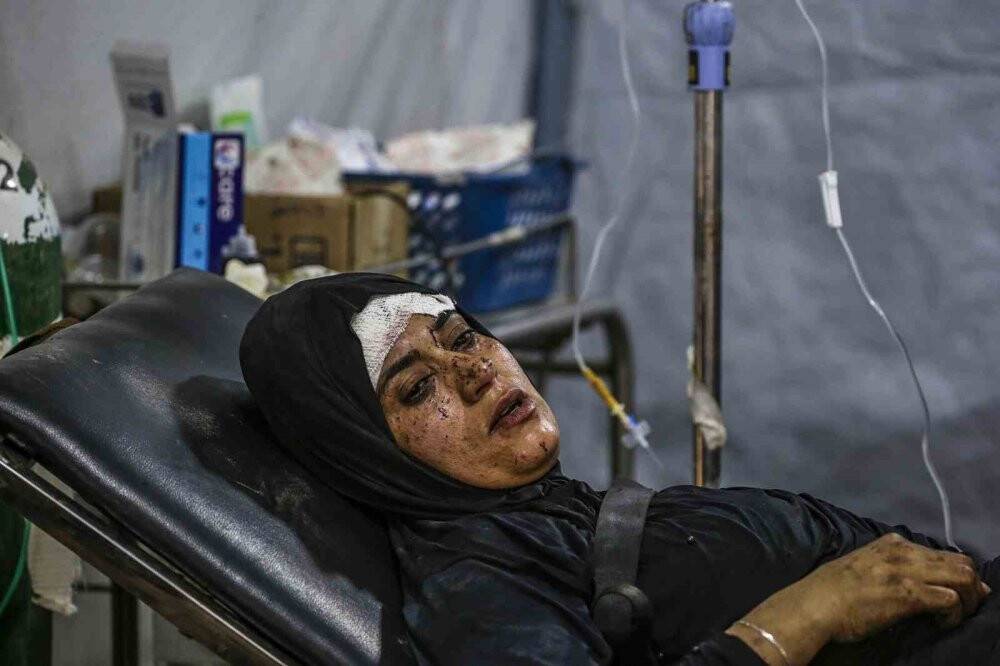 İsrail’in Gazze Şeridi’nin merkezine yönelik saldırısında 55 can kaybı