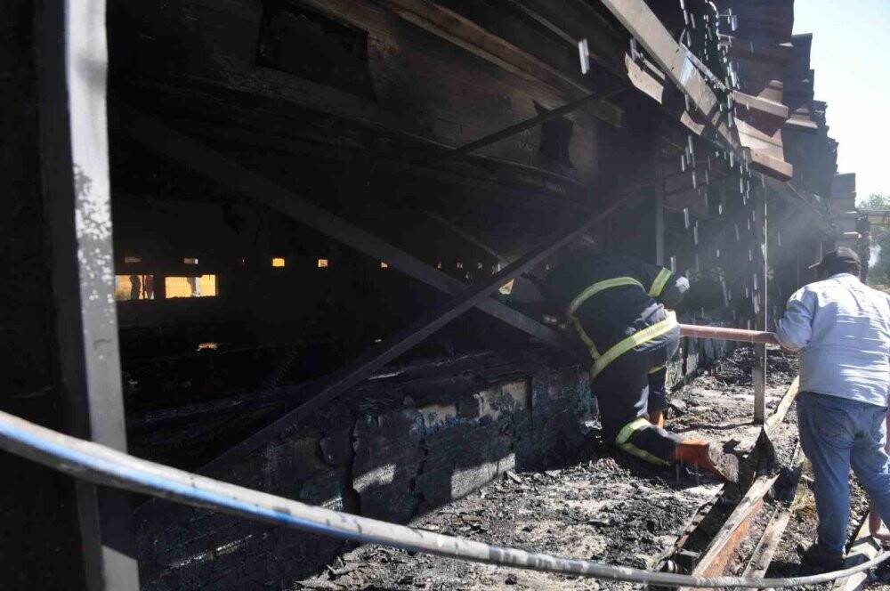 Kümes alev alev yandı: 20 bin adet canlı civciv telef oldu