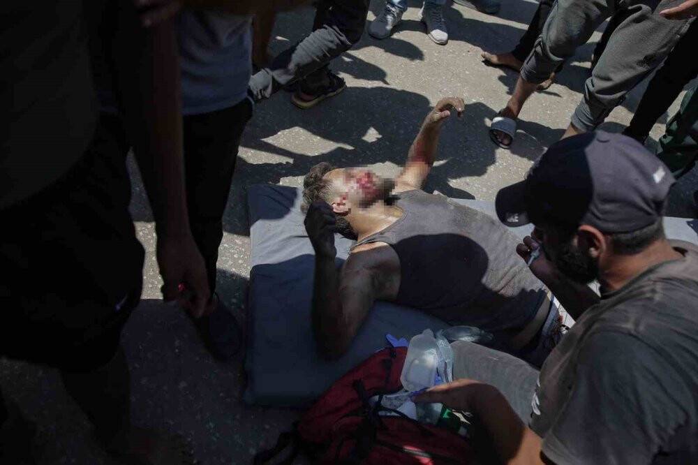 İsrail’in 71 Filistinliyi katlettiği El Mevasi’deki yıkım görüntülendi