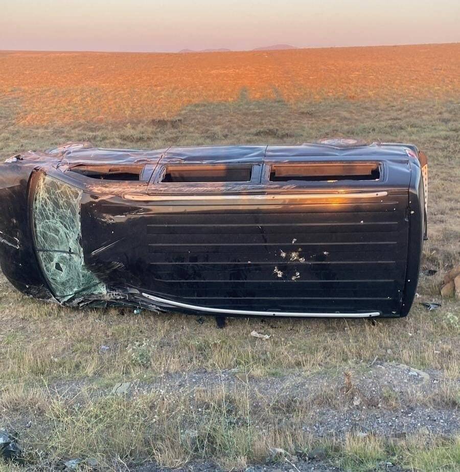 Konya'da araç takla attı: 2 yaralı