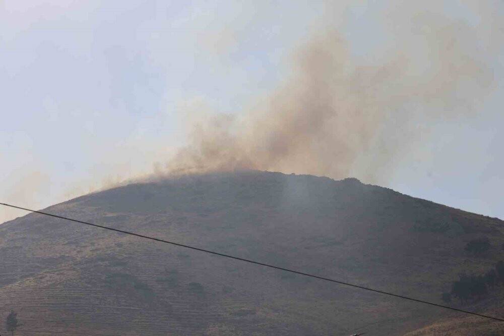 Hatay’daki orman yangını büyüyerek devam ediyor