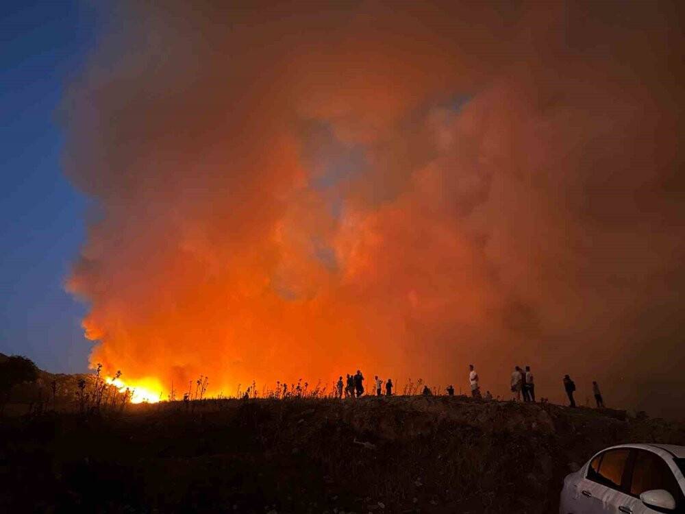 İzmir'deki yangında 16 ev yandı
