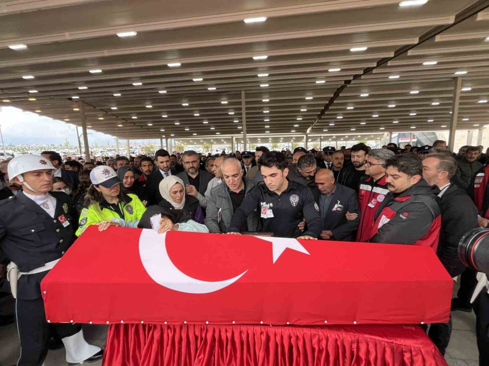 Şehit Polis Şeyda Yılmaz'a son görev