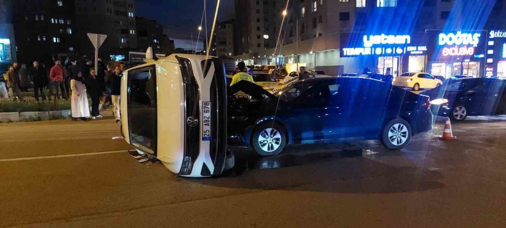 Erzurum’da trafik kazası: 6 yaralı