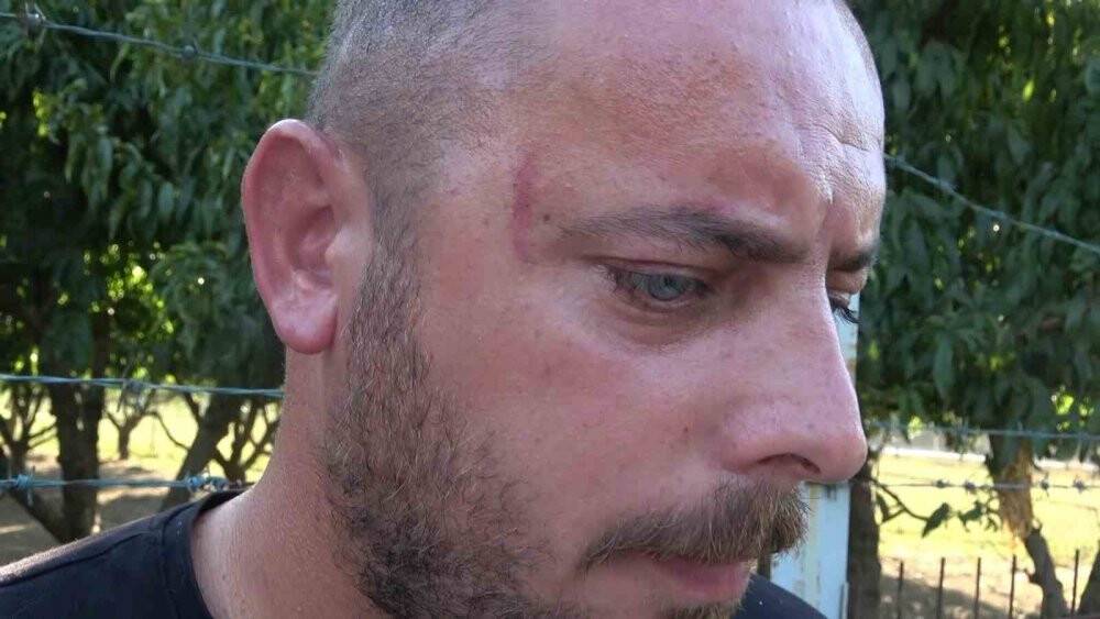 Toptanc Zorla sözleşme imzalatmak istedikleri çiftçiyi feci şekilde darp ettil