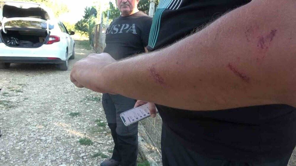 Toptanc Zorla sözleşme imzalatmak istedikleri çiftçiyi feci şekilde darp ettil