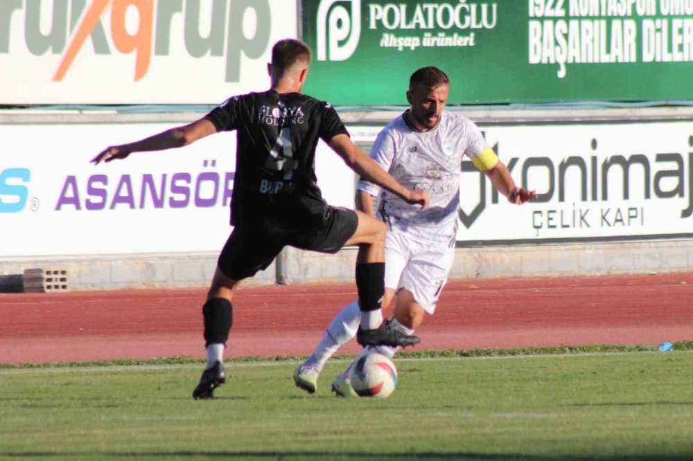 1922 Konyaspor evinde kaybetti: 1-2