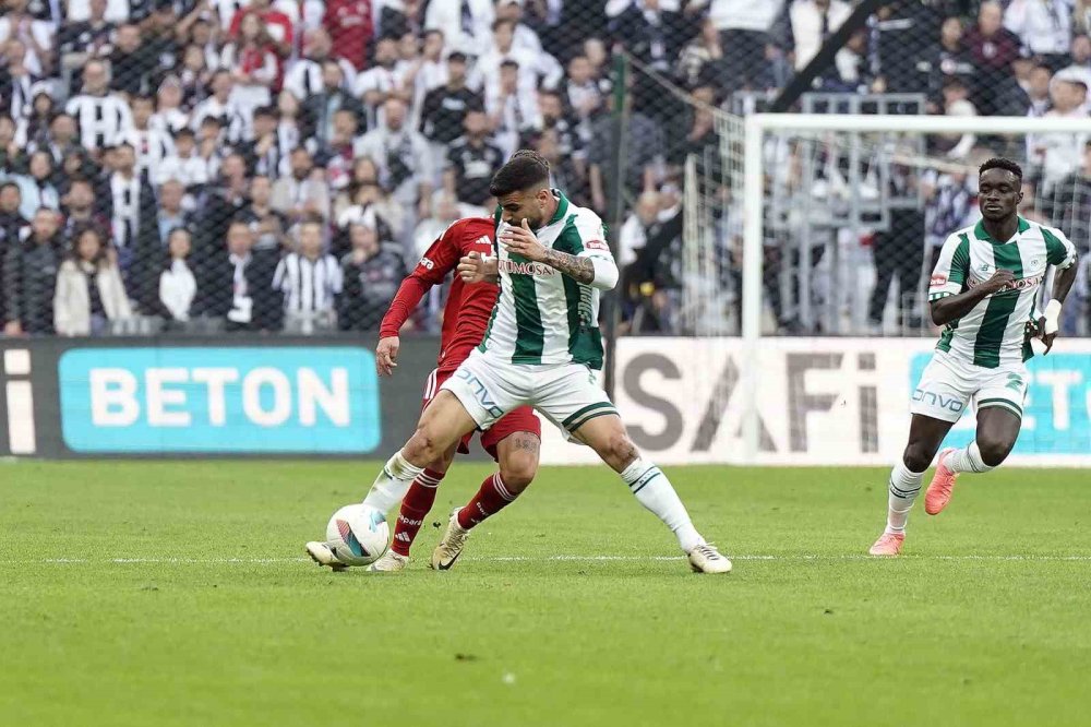 Konyaspor, Beşiktaş'tan puan çıkaramadı