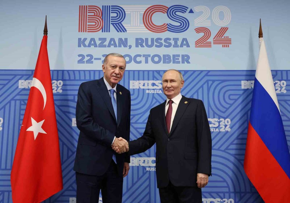 Cumhurbaşkanı Erdoğan, Rusya Devlet Başkanı Putin'le görüştü