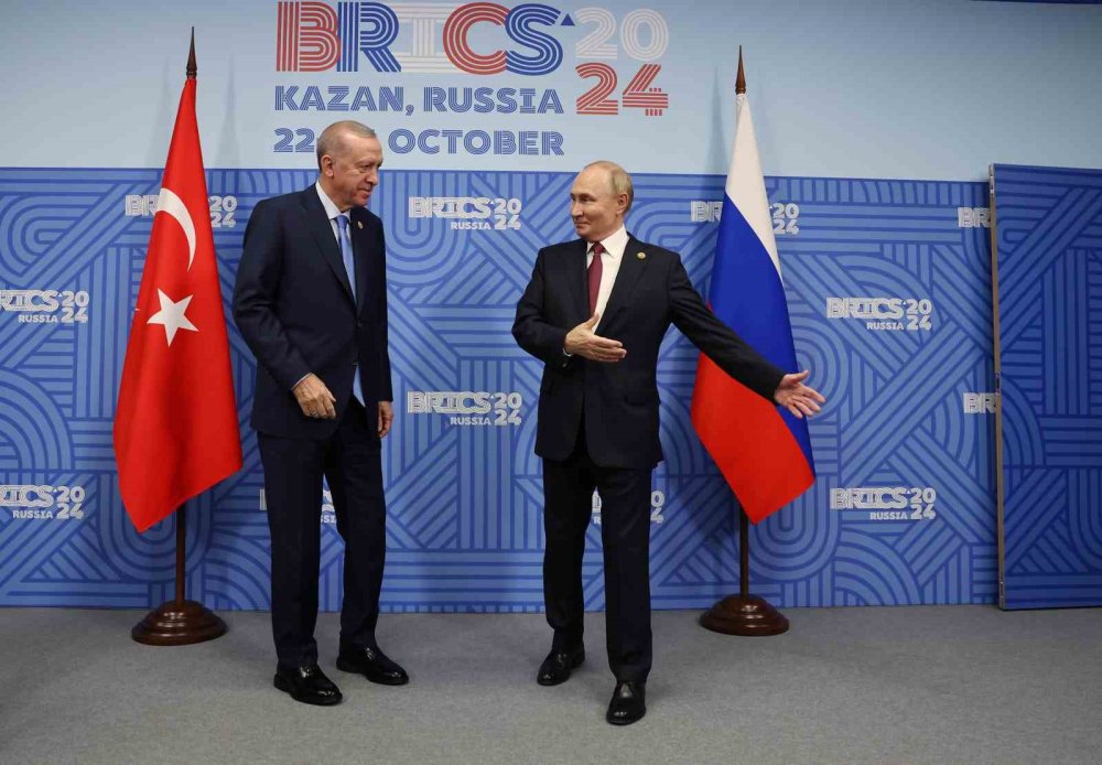 Cumhurbaşkanı Erdoğan, Rusya Devlet Başkanı Putin'le görüştü