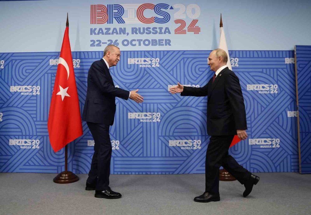 Cumhurbaşkanı Erdoğan, Rusya Devlet Başkanı Putin'le görüştü