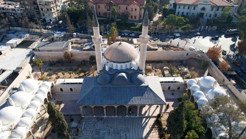 Şam’da Mehmed Vahdettin Han’ın da mezarının bulunduğu caminin restorasyonu tamamalanacak