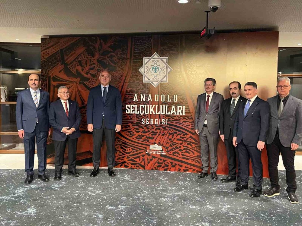 Millet Kütüphanesi'nde "Anadolu Selçuklu Sergisi" açıldı