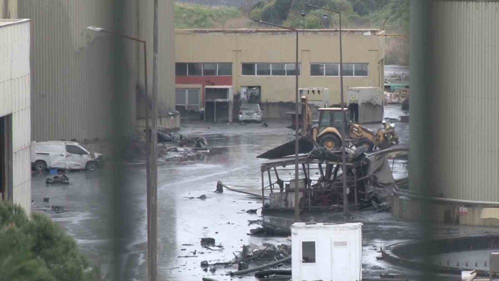Tuzla’da arıtma tesisinde patlama: 5 işçi yaralandı
