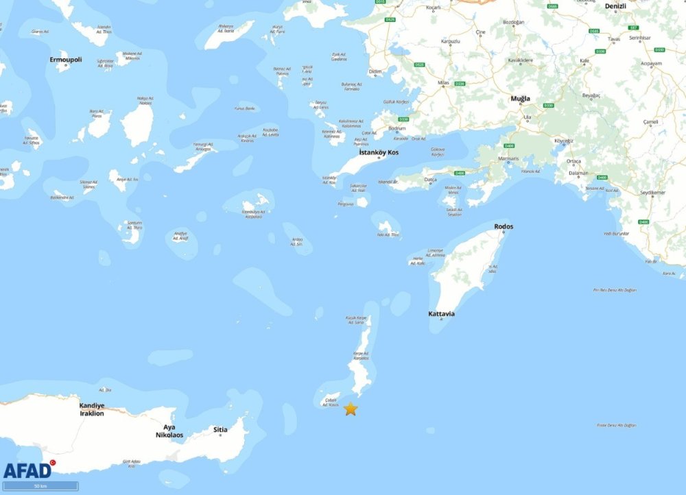 Akdeniz'de 6 şiddetinde deprem! Birçok ilde hissedildi