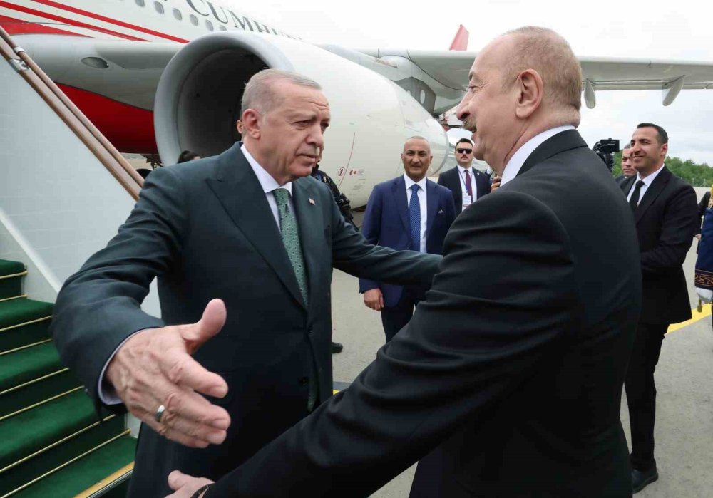 Cumhurbaşkanı Erdoğan, Azerbaycan'da