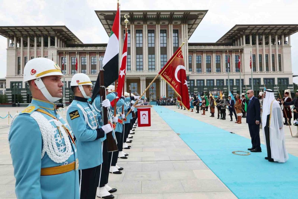 BAE Devlet Başkanı Al Nahyan Ankara'da