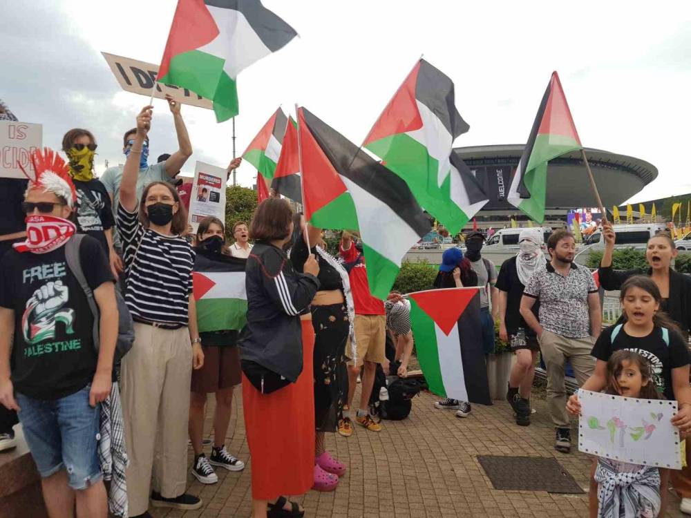 Polonya’da 2025 Avrupa Basketbol Şampiyonası’nda İsrail milli marşı yuhalandı