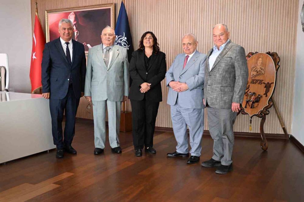 Başkan Çerçioğlu, eski bakanları ağırladı