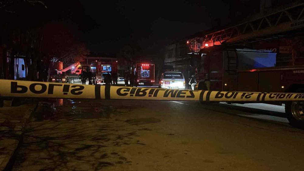 Konya’da yangın faciası: Yalnız yaşayan yaşlı adam hayatını kaybetti