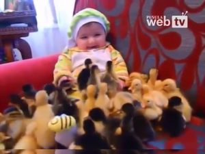 Bebeğin Ördeklerle İmtihanı